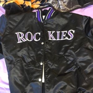 Vintage 1990s Colorado Rockies Starter Jacket